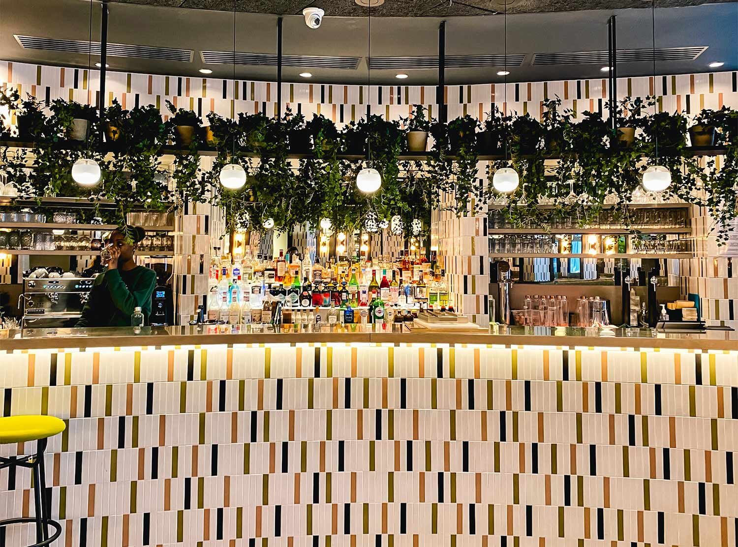 The Drawing House Bar aesthetics on point