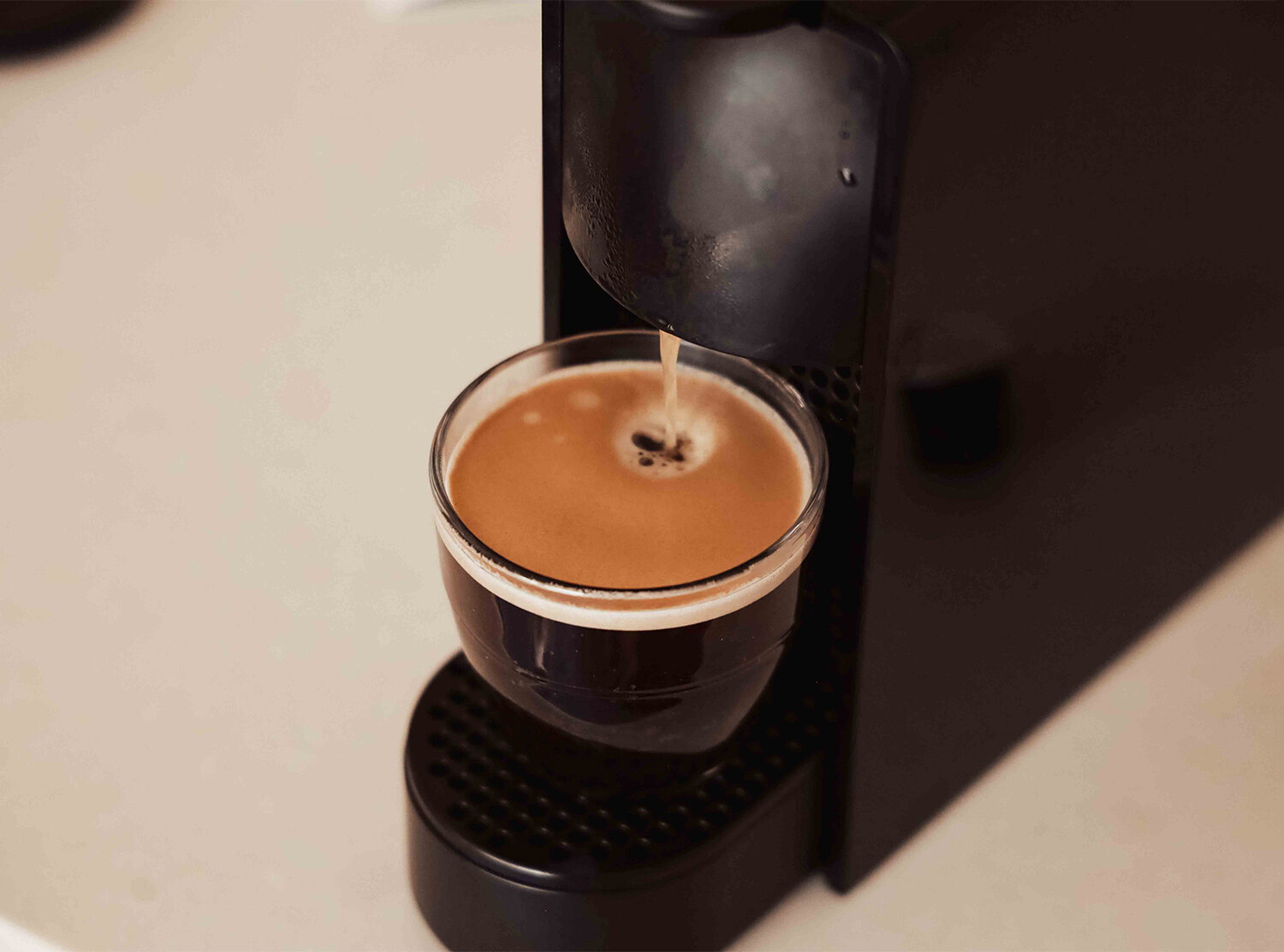 Alsace Morning coffee, made in the room