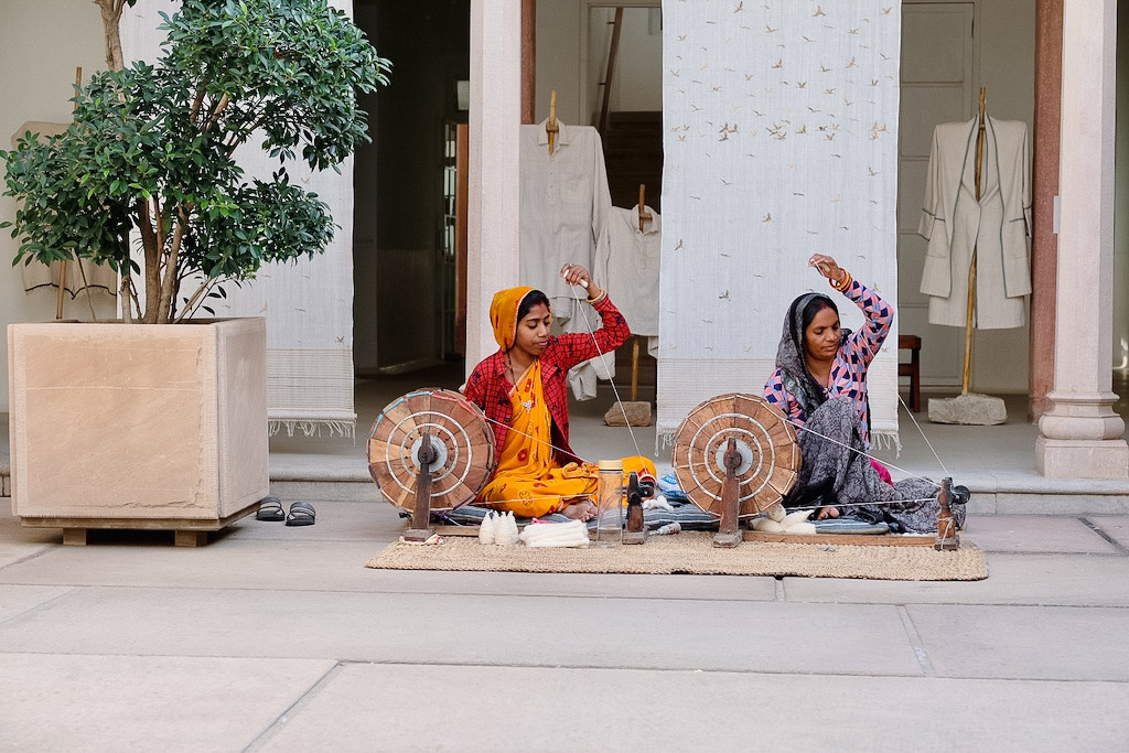 The Johri The Nila Jaipur is one of the most beautiful stores that also runs workshops and exhibitions. They support and protect women through art and craft, which I love! A must-visit!