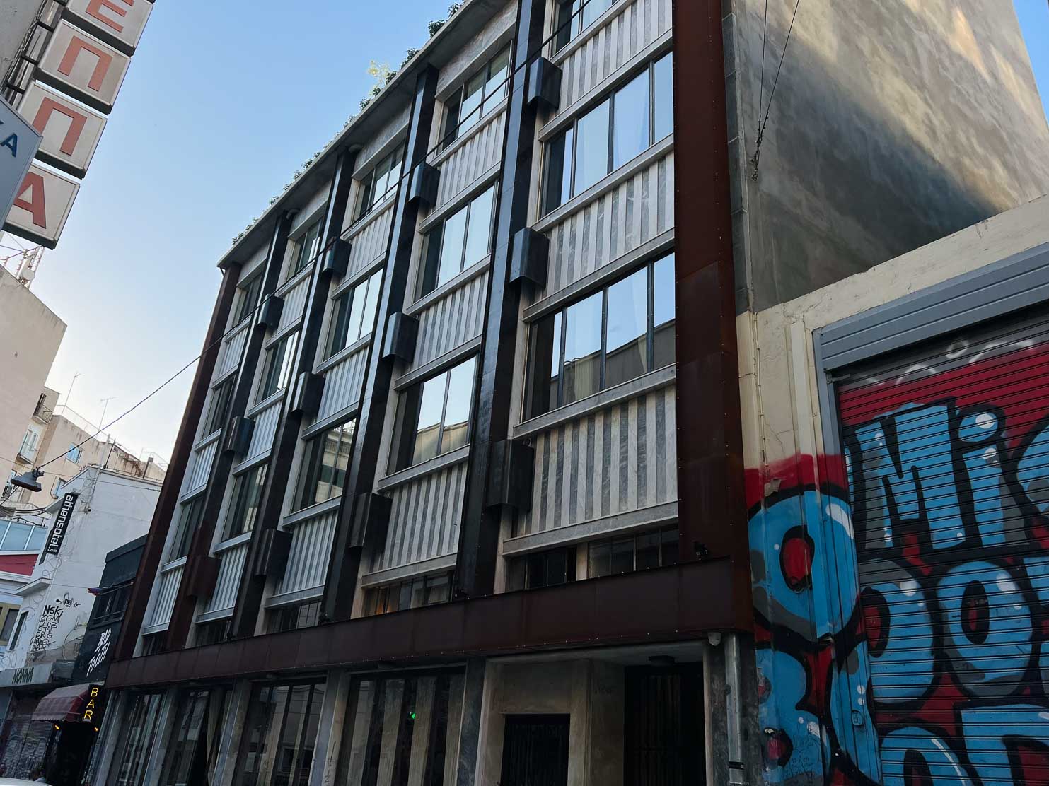 Mona The eight-story industrial factory building from the 1950s-turned-hotel that is Mona