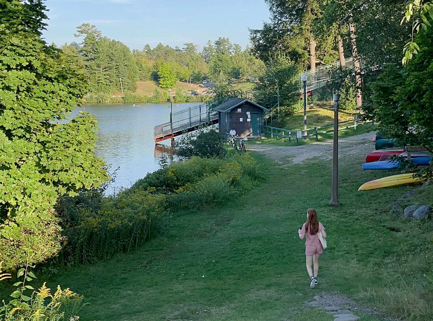 Eastwind Hotel Lake Placid An afternoon at Mirror Lake
