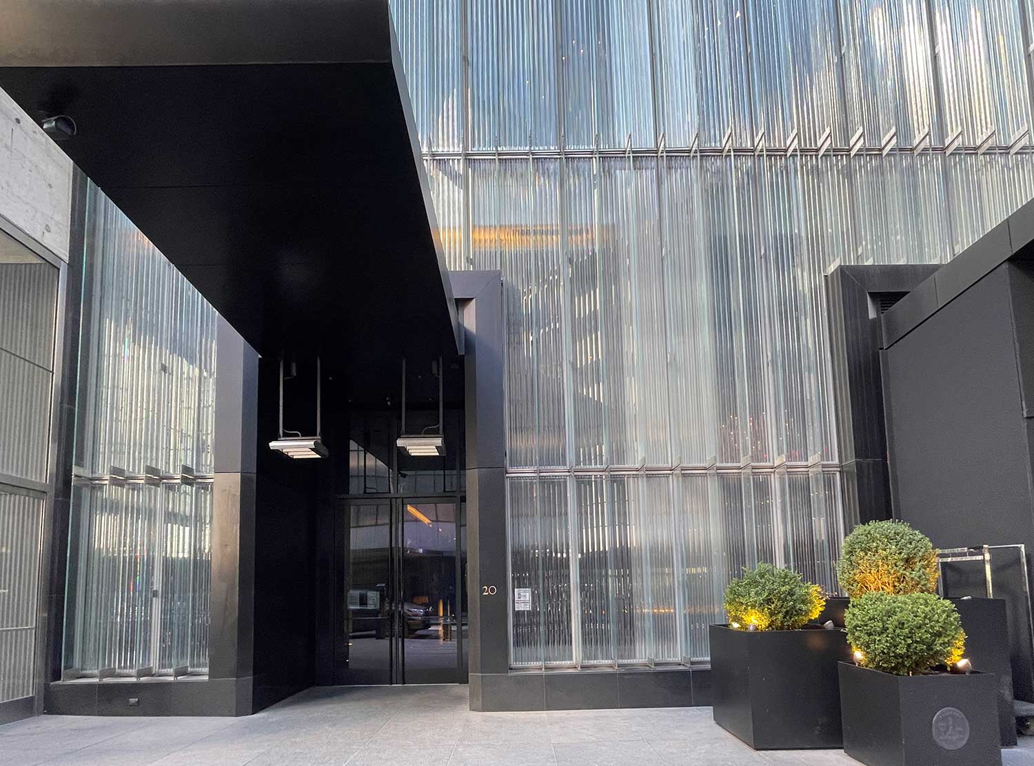 Baccarat Hotel Find the sparkling entrance directly across from the MoMa.