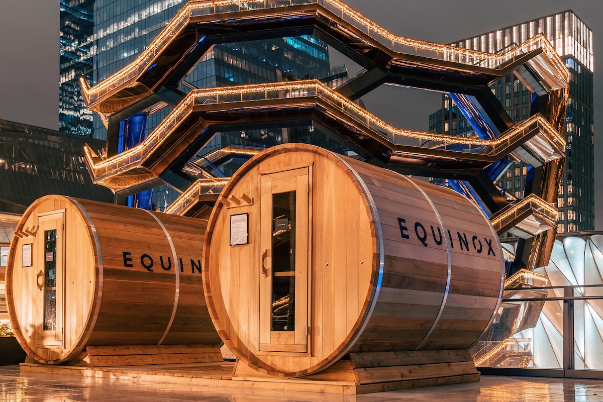 Equinox Hotel Barrel Saunas
