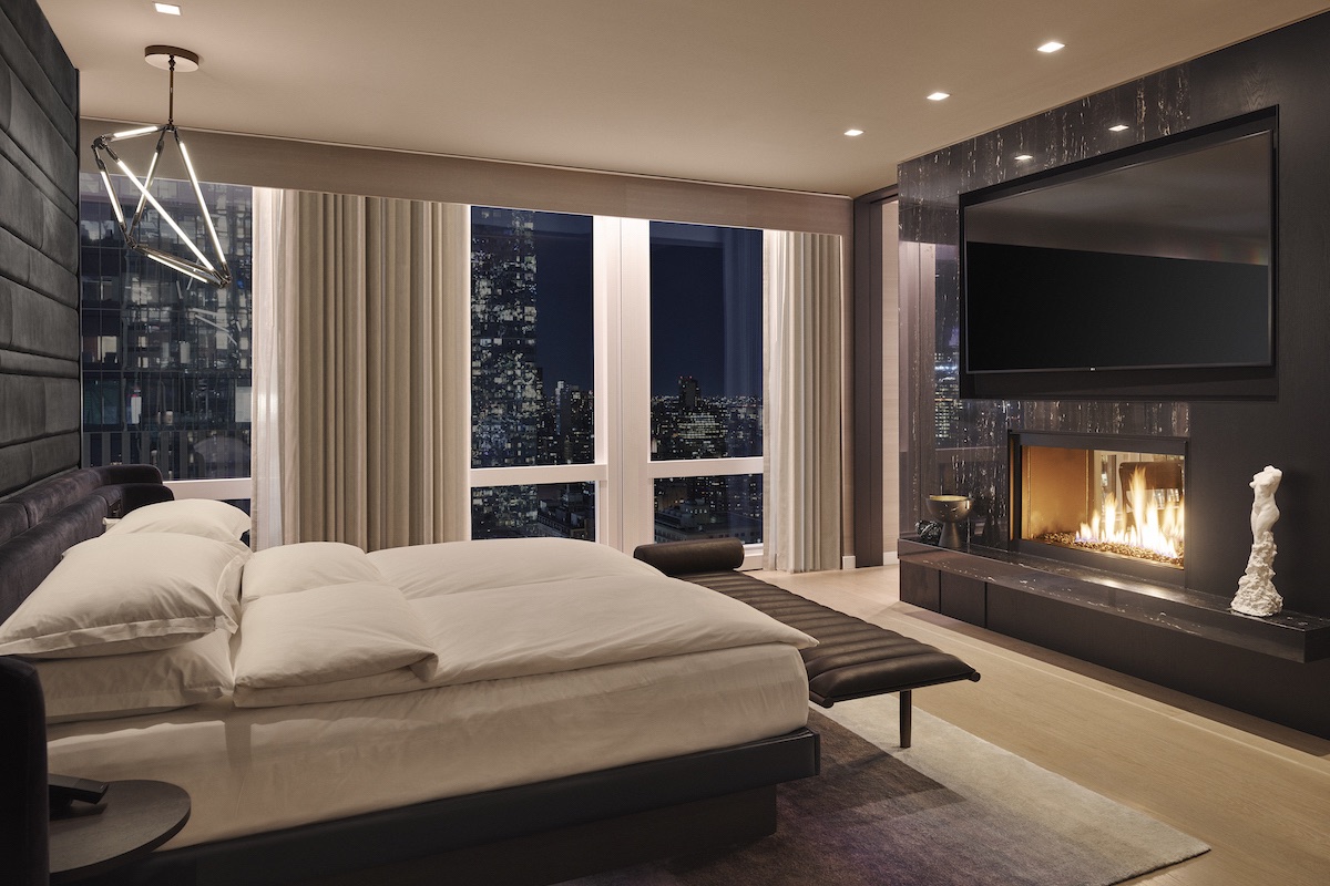 Equinox Hotel Presidential Suite Bedroom