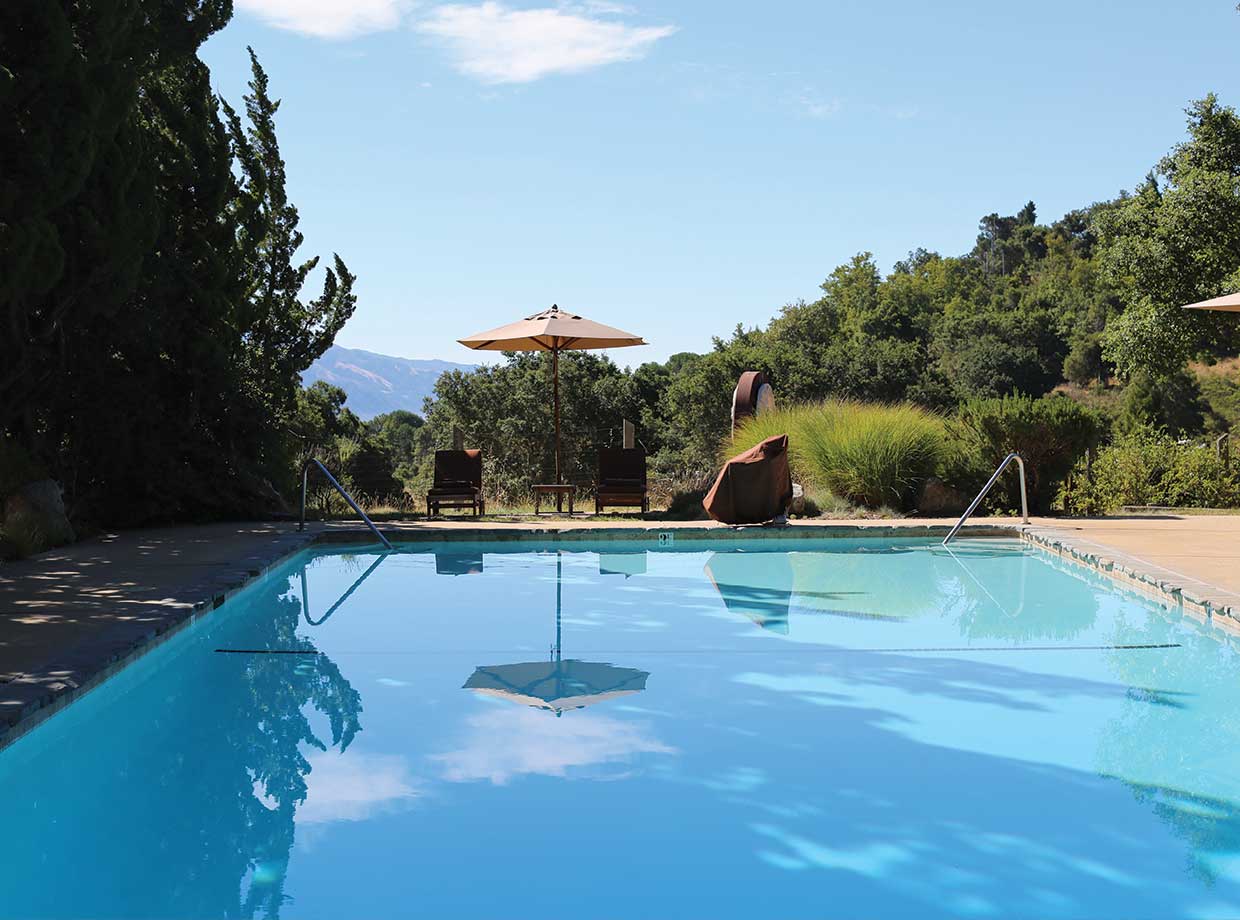 Post Ranch Inn The pool.