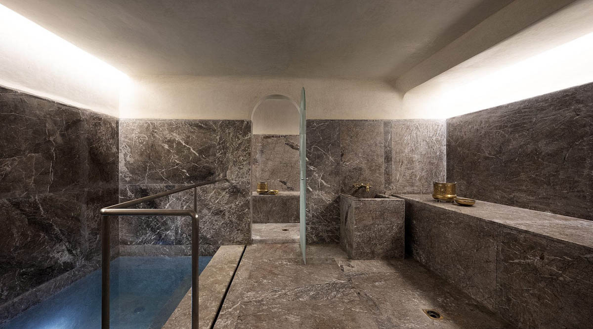Maison Brummell The house's hammam include a massage room, steam bath, and heated plunge pool that can be reserved privately. I was here for hours...
