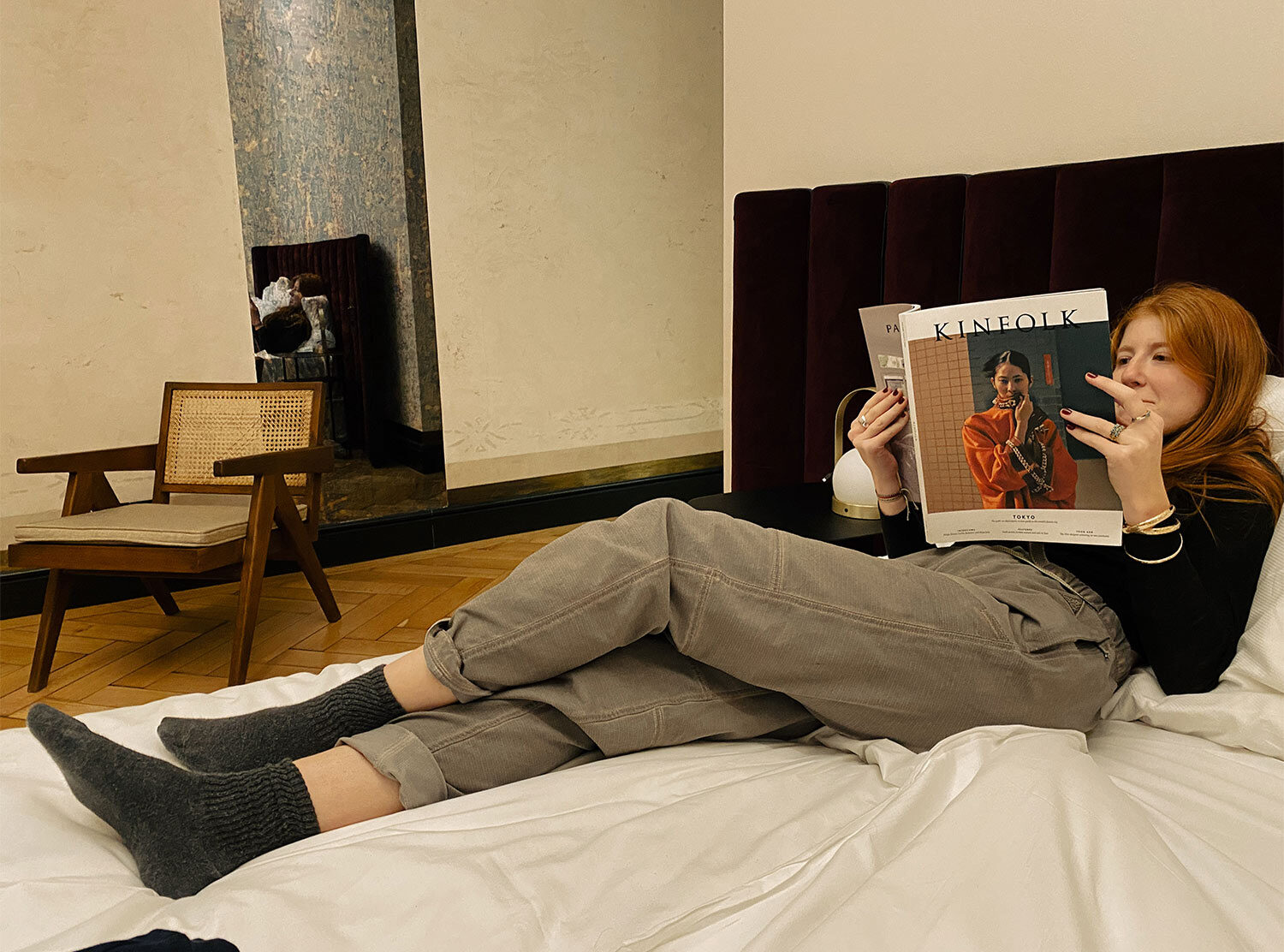 Hotel Zola A suite with top-shelf reading materials is speaking my language